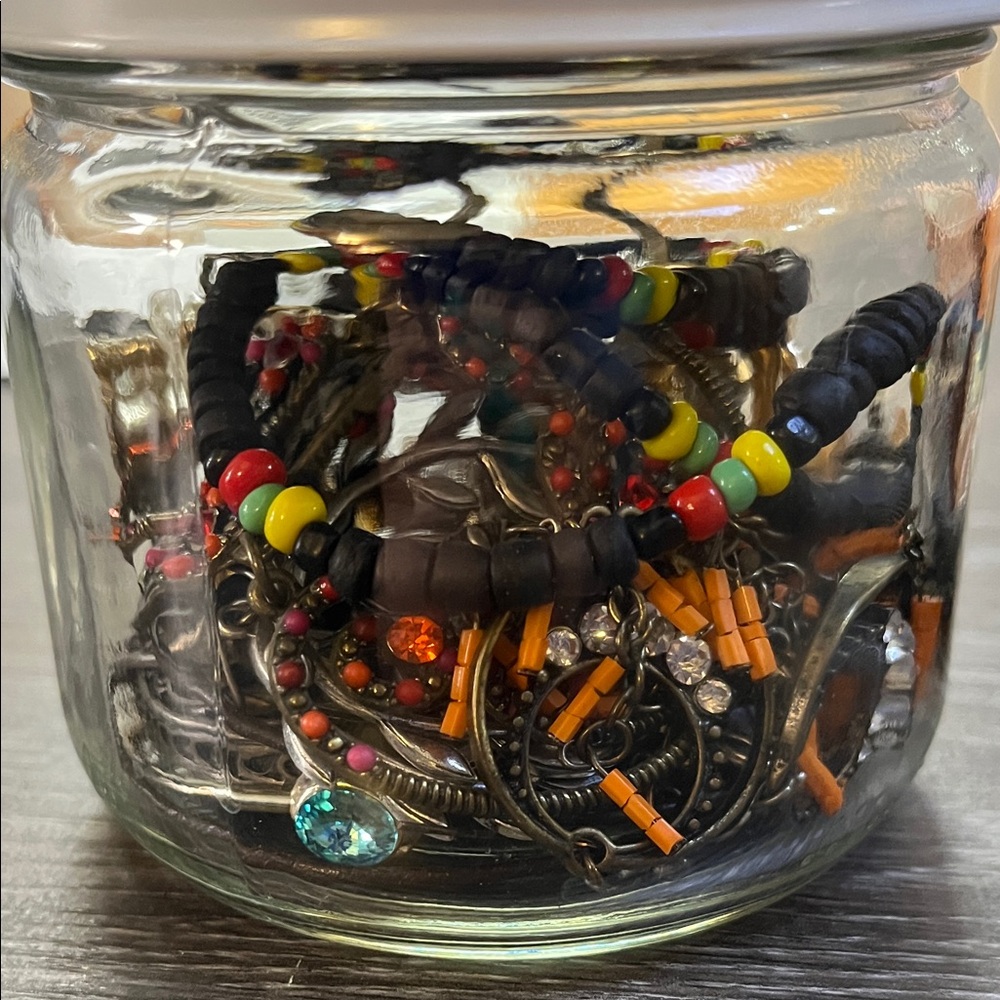 Mystery jewelry jar